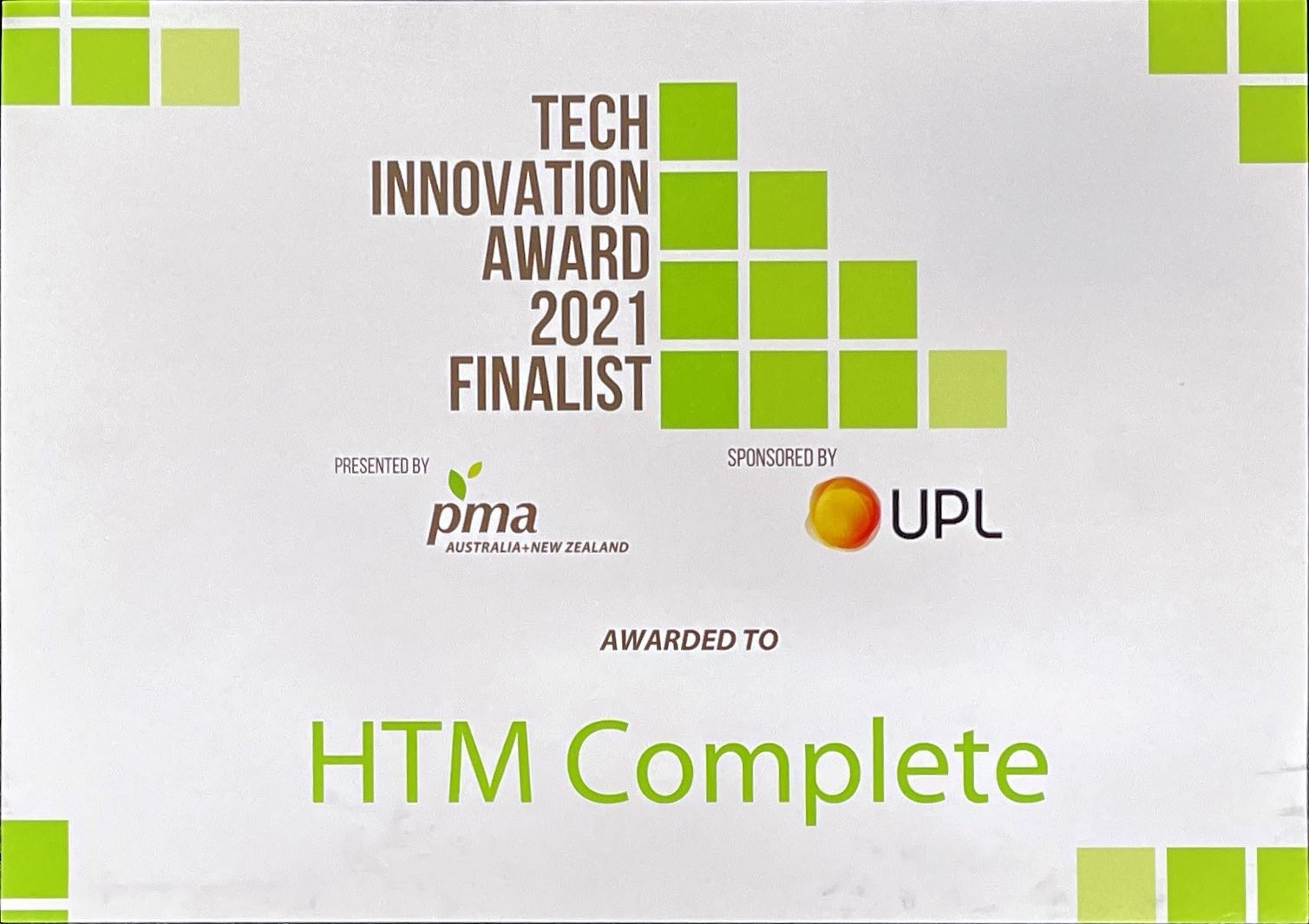 Tech Innovation Award 2021 finalist